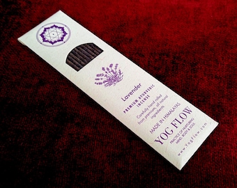 LAVENDER - Hand rolled incense sticks from the Himalayas