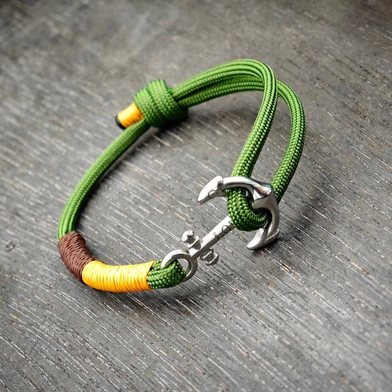 Premium Paracord Bracelet anchor bracelet, new haven, waterproof, man anchor bracelet, girlfriend bracelet Bild 3