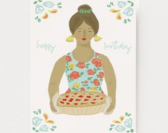 Cherry Pie Card