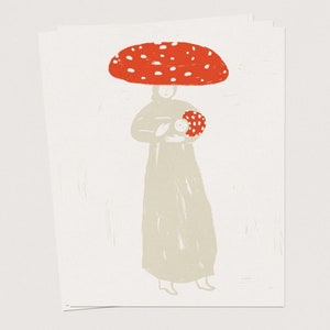 Champignon Mama | 10 Cartes postales