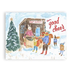 Cabaña de sidra / 10 postales navideñas