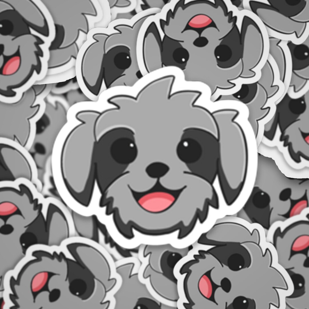 Havapoo Sticker Dog Sticker, Havanese, Maltese, Teddy Bear Dog Pet Decal, Durable Vinyl ...