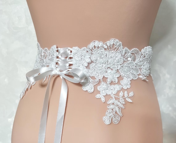 floral corset belt