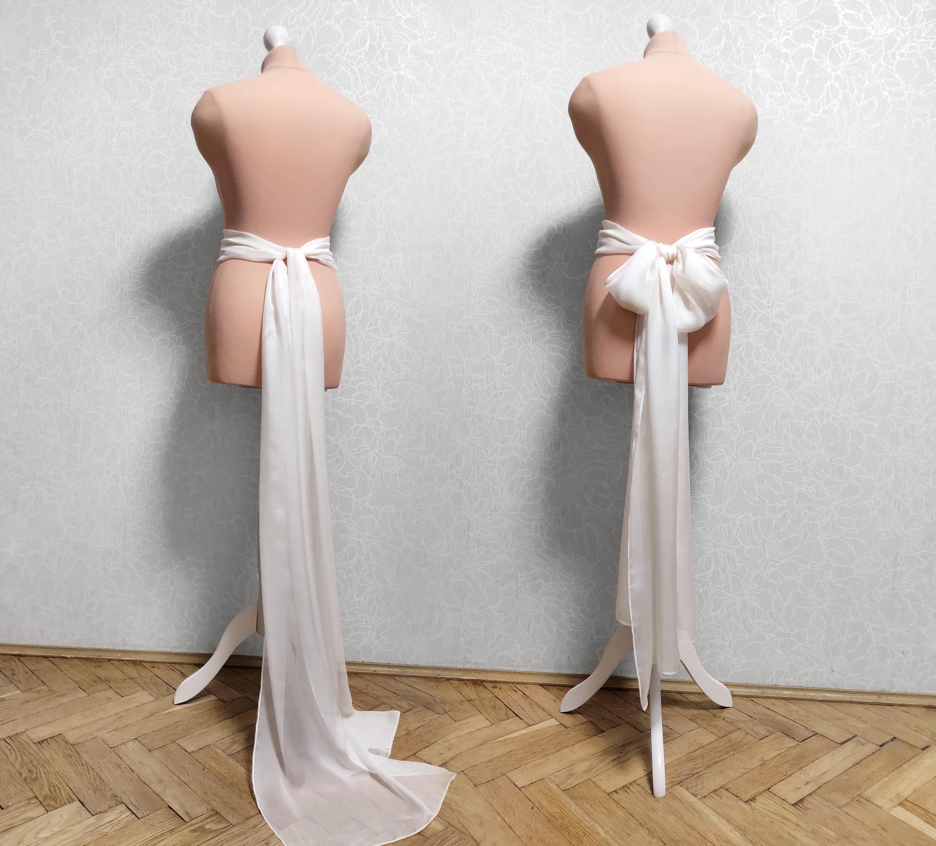 white christmas dresses Sash Belt in Chiffon