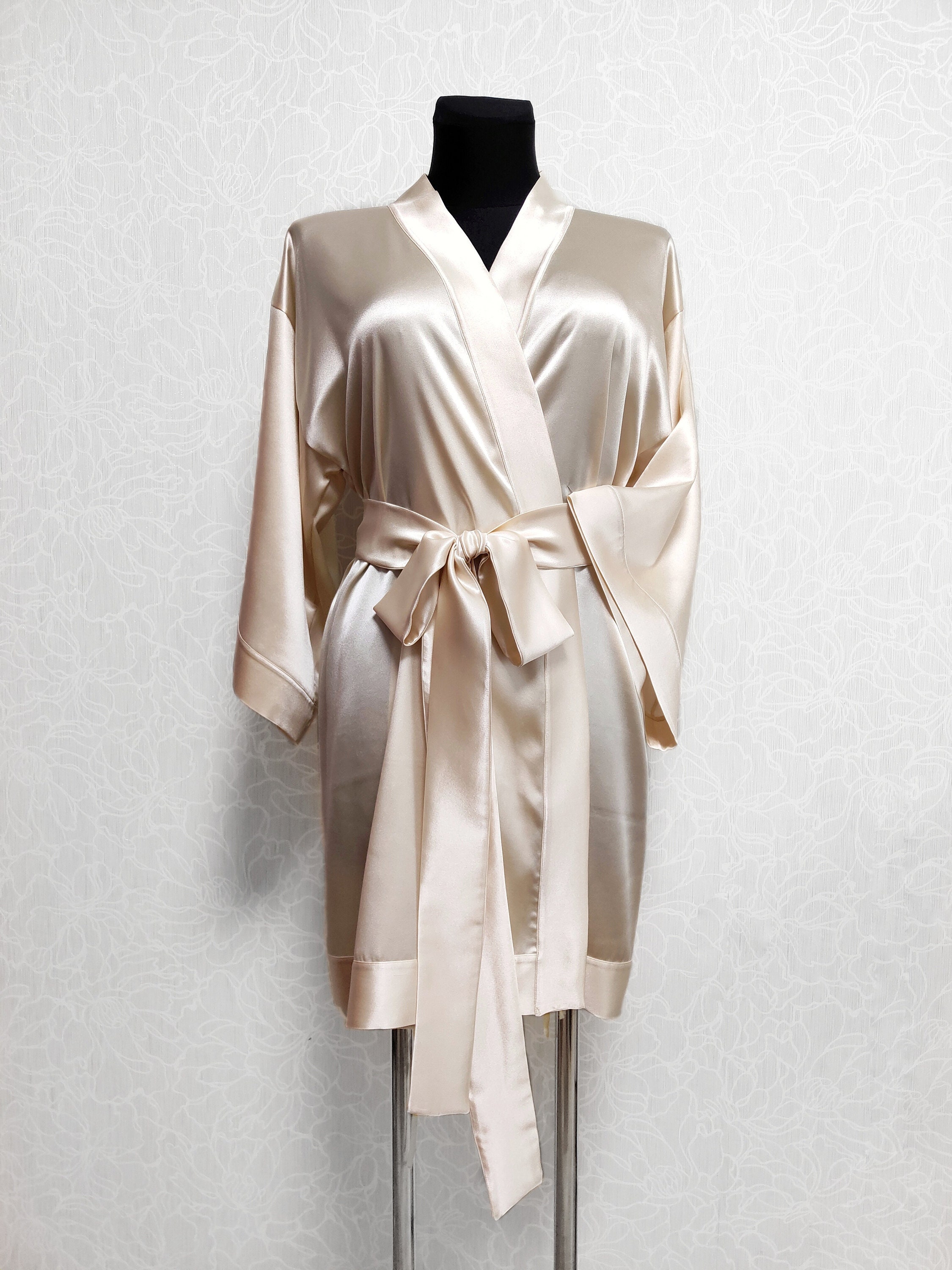 Mulberry Silk Bridesmaid Robes 24 Colors Silk Bridal Robe Etsy Hong Kong