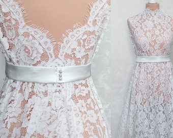 Fermoir de ceinture de mariée, ceinture de mariage fine, ceinture blanc cassé pure soie, ceinture grande taille, ceinture de robe de mariée, ceinture de mariée simple, ceinture