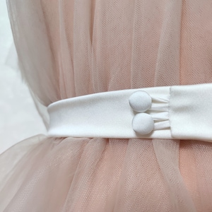 Silk satin one inch belt, Wedding belt with clasp, Bridal belt sash 1, Satin ribbon belt sash, Fitted bridal belt, wedding belt for bride zdjęcie 7