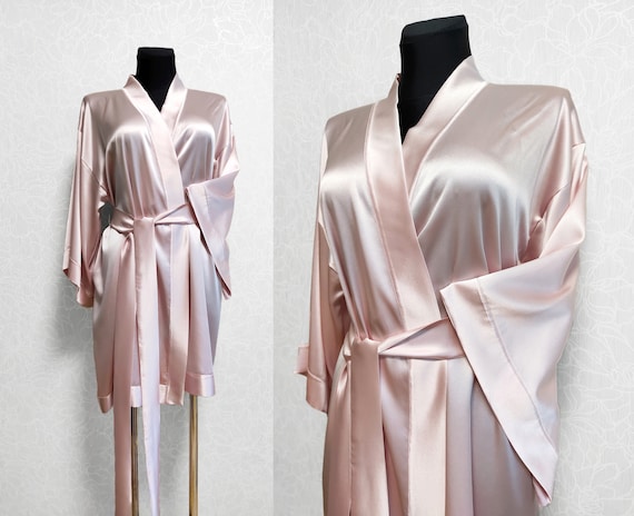 bridesmaid dressing gowns silk