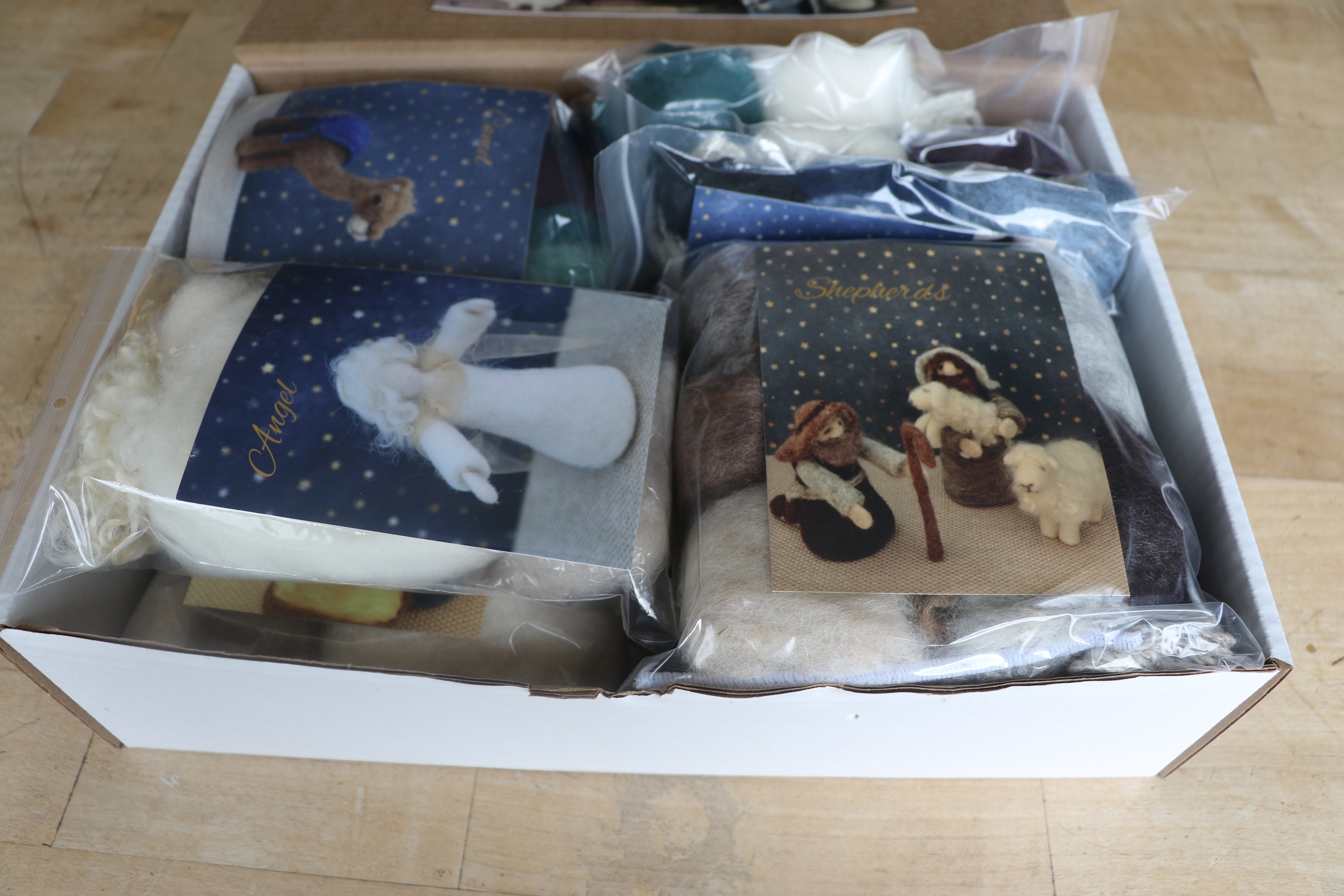 Nativity Needle Felting Kit Complete Felting Kit Needle Etsy Canada