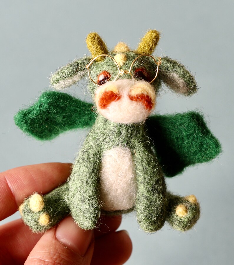 Dragon Needle Felting Kit Needle Felting Supplies DIY Etsy UK