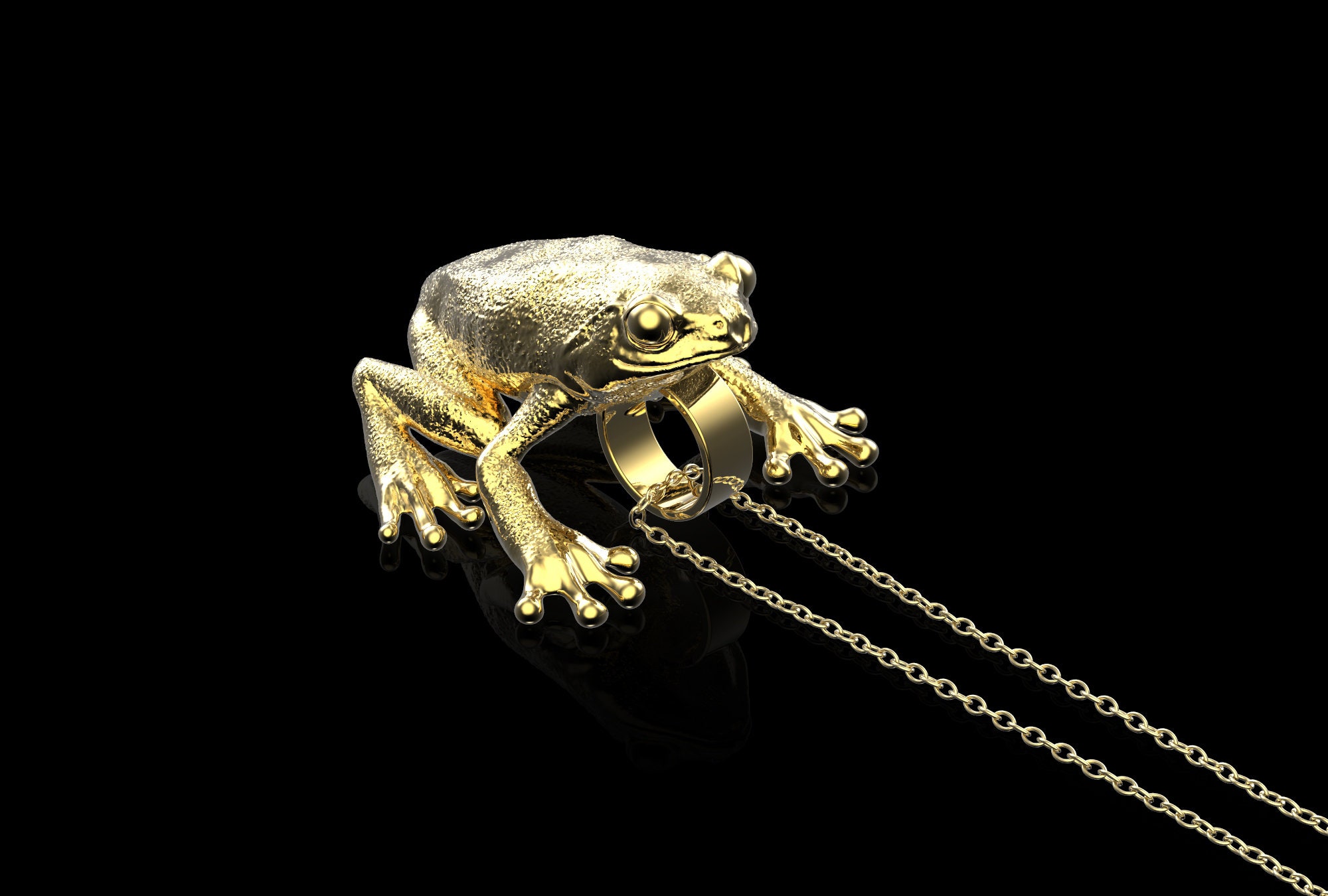 Common Frog Charm Necklace | Little Moose | Playful Acrylic Jewellery  Handmade with Love & Lasers in the UK