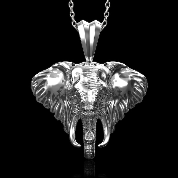 Elephant Pendant Etsy UK