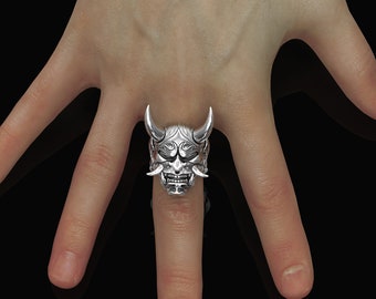 hannya ring silver925 般若リング 指輪 シルバー925 HANNYA RING | 925 STERLING SILVER