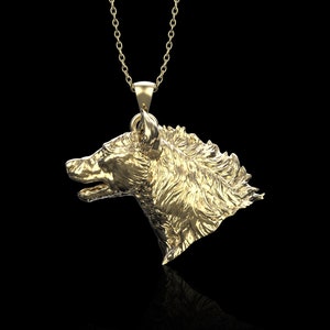 Bronze Hyena Pendant, Beast Gothic Necklace, Handmade Safari Wild Animal Jewlery, Savannah Lovers Gift, Totem Gift, Pendant Only