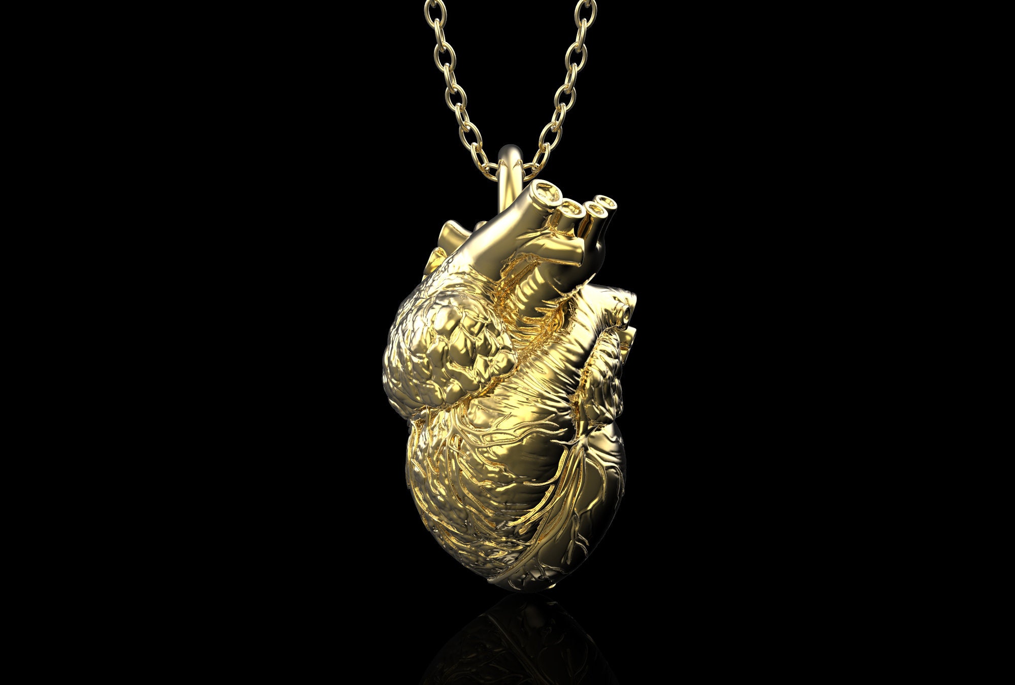 Collana Lucchetto E Chiave A Cuore Per Coppie | Titanio Oro Rosa Con Zirconia | Gioielli Romantici - 2