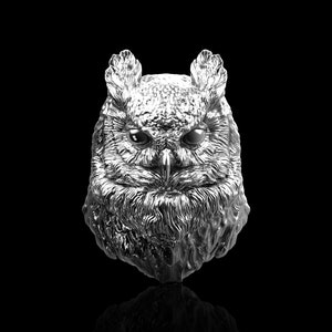 Antique Sterling Silver Owl Lapel Pins, Bird Men&#39;s Brooch, Anniversary Gift, Gift For Him, Groom Wedding Gift, Suit Accessories, Men Jewelry