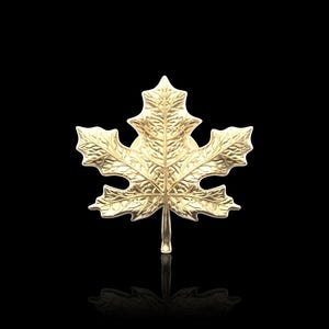 Bronze Ahornblatt Revers Pins, Ahornblatt Brosche für Männer, Bräutigam Hochzeitsgeschenke, Anzug Zubehör, Geschenk zum Valentinstag, Geschenk für ihn