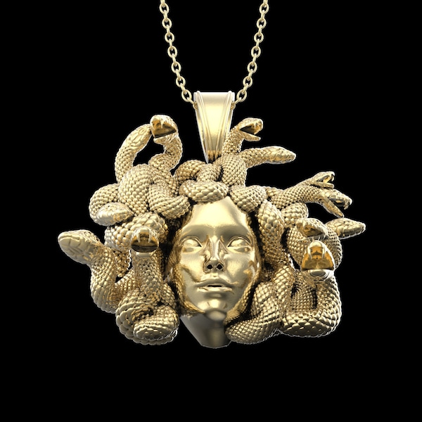 Medusa Necklace Etsy