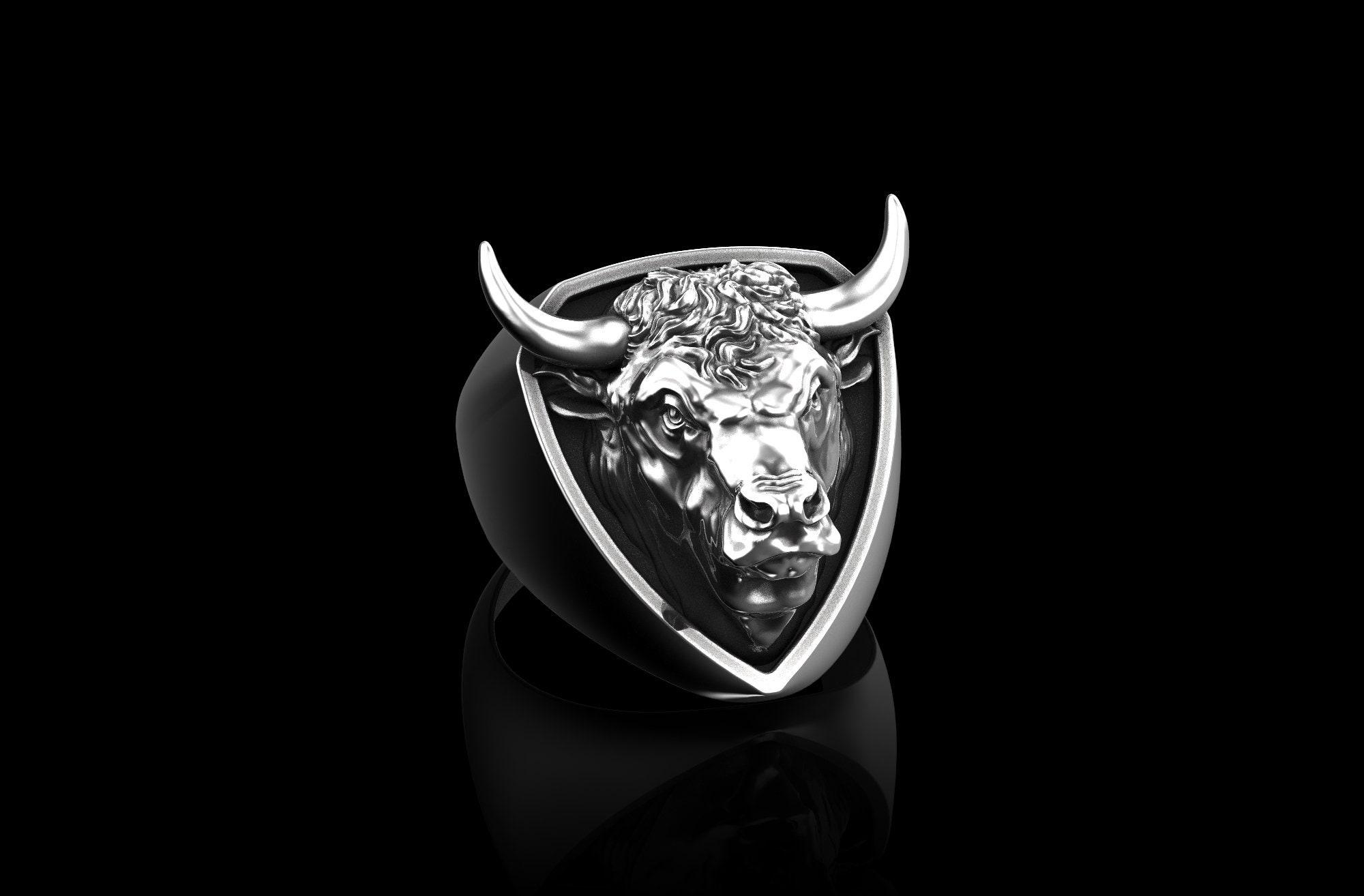 Chevaliere taureau homme hotsell