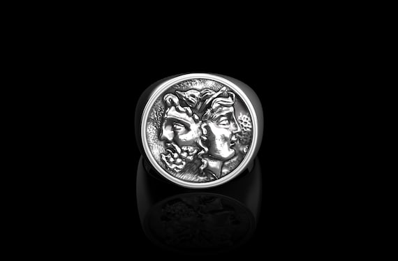アクセサリー MondoMondo Janus Ring Silver925 Janus Ring in Sterling Silver – Mondo Mondo