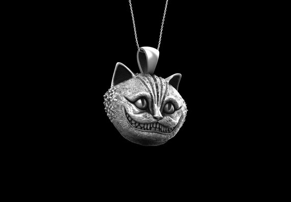 Alice in wonderland silver hotsell necklace