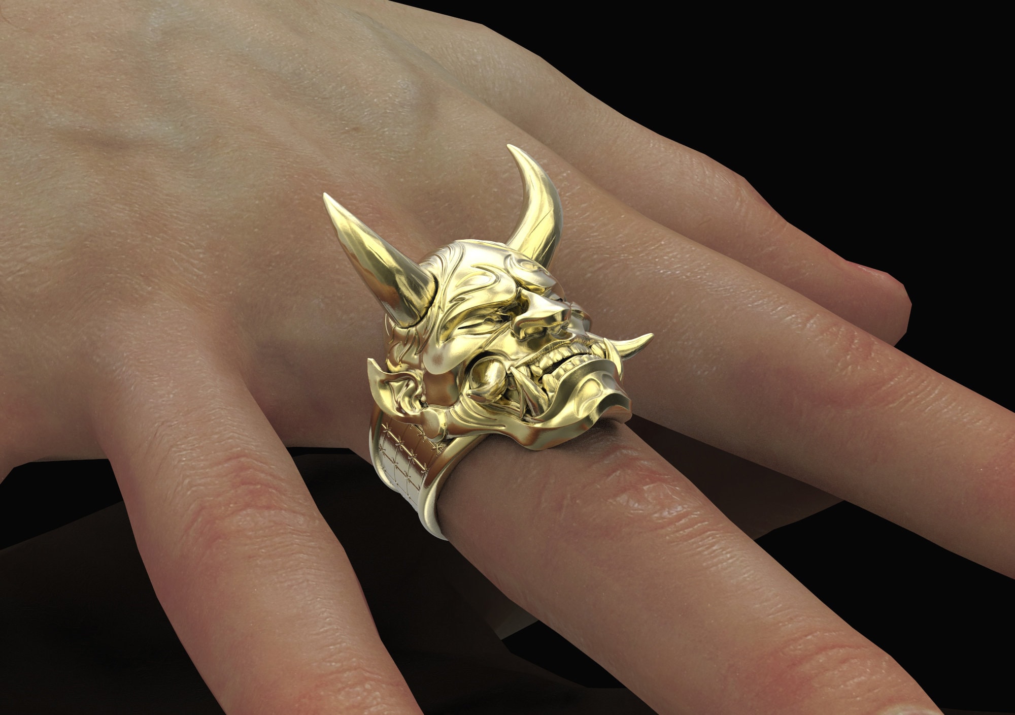 アクセサリー The般若RING 真鍮