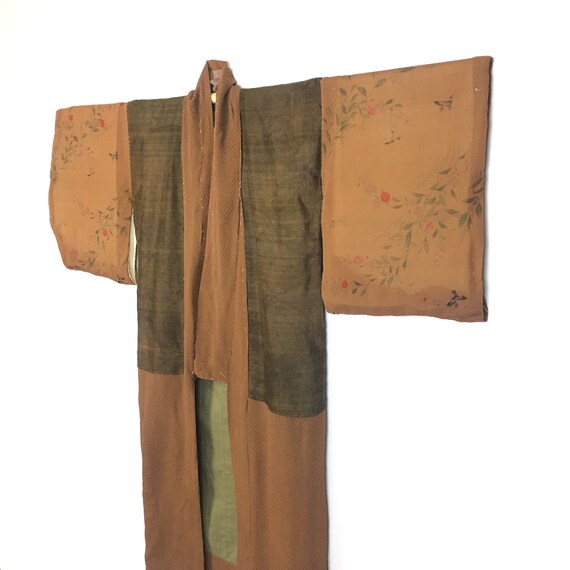 RARE 1970’s Patchwork Japanese Kimono