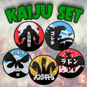 Kaiju | Coaster and/or Fridge Magnet