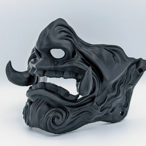 Wearable Samurai Mask - Unpainted