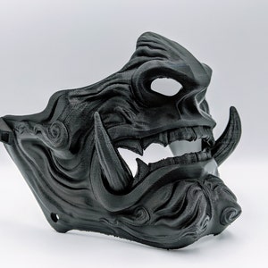V2 Wearable Samurai Mask - Unpainted