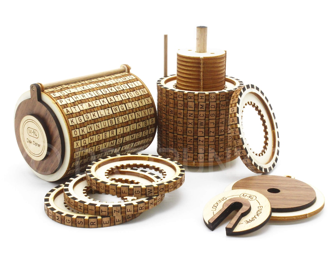 M-94 Disk Cipher Kit - Etsy