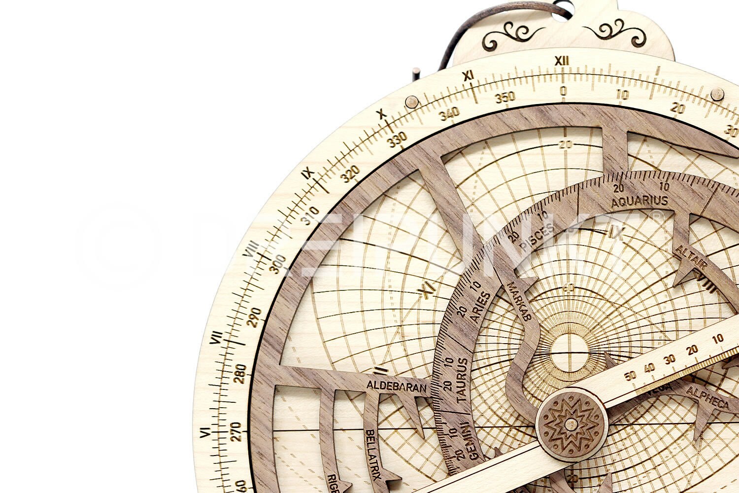 木製アストロラーベ デラックス版キット - Etsy 日本