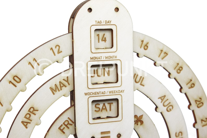 Kit Ring Calendar Etsy