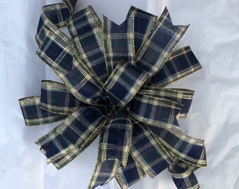 Bow for wreaths, Christmas bows, gift bows, Christmas decoration, winter bows, staircase bows