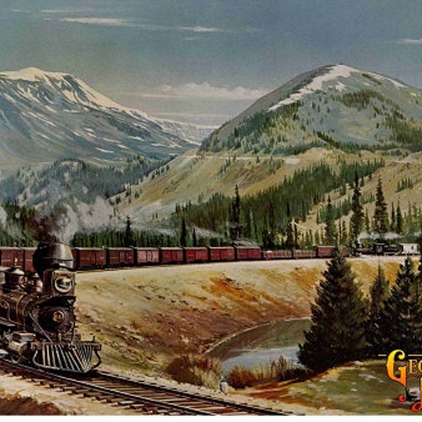 Georgetown Loop Railroad Vintage High Fill P691