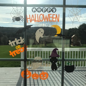 Halloween Window Clings