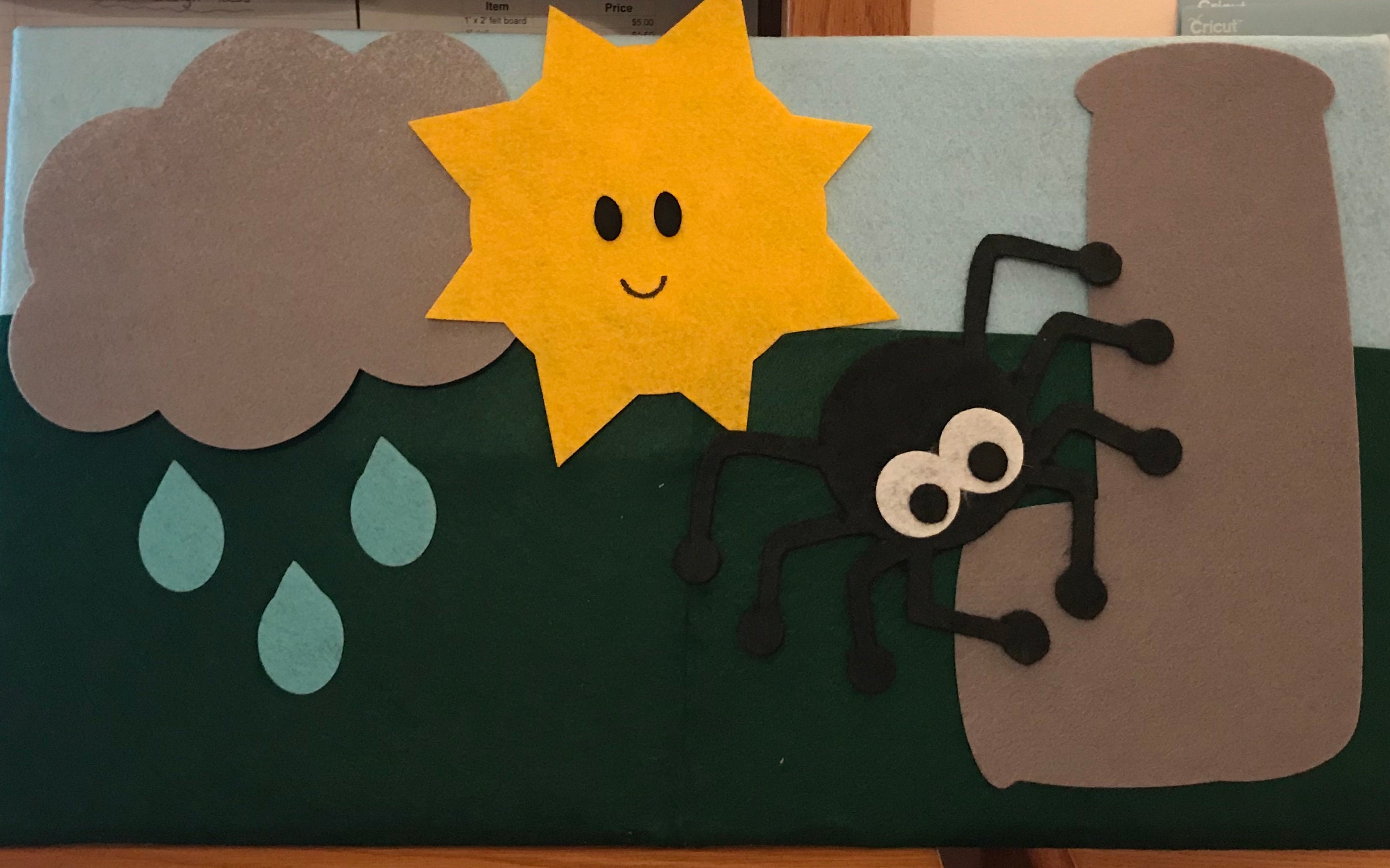 Itsy Bitsy Spider Felt Story - Etsy