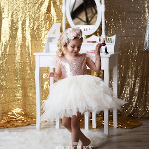 Rose gold dress for teens hotsell