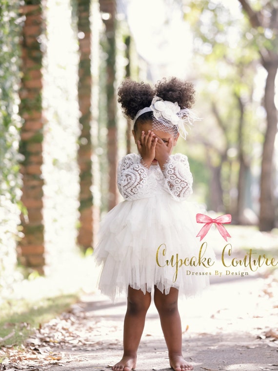 toddler long sleeve flower girl dresses