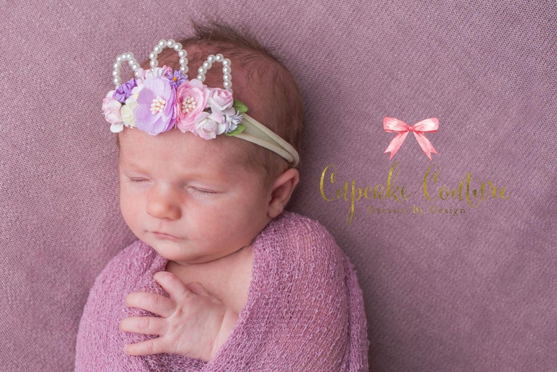 Newborn Headbands Baby Girl Newborn Headbands Photography Etsy