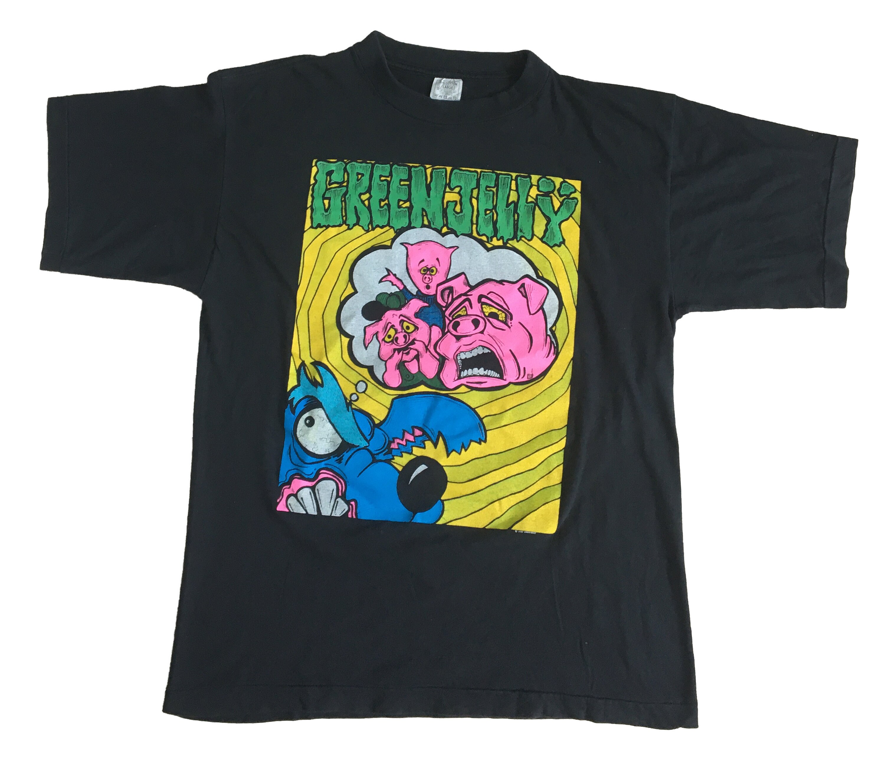 Green Jelly 1993 Duh Tour T Shirt Size 