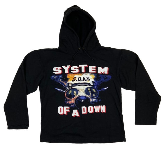 Vintage Bootleg System Of A Down SOAD 90s Hoodie S