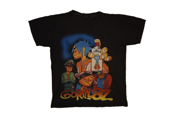 Vintage Bootleg Gorillaz T Shirt Size S