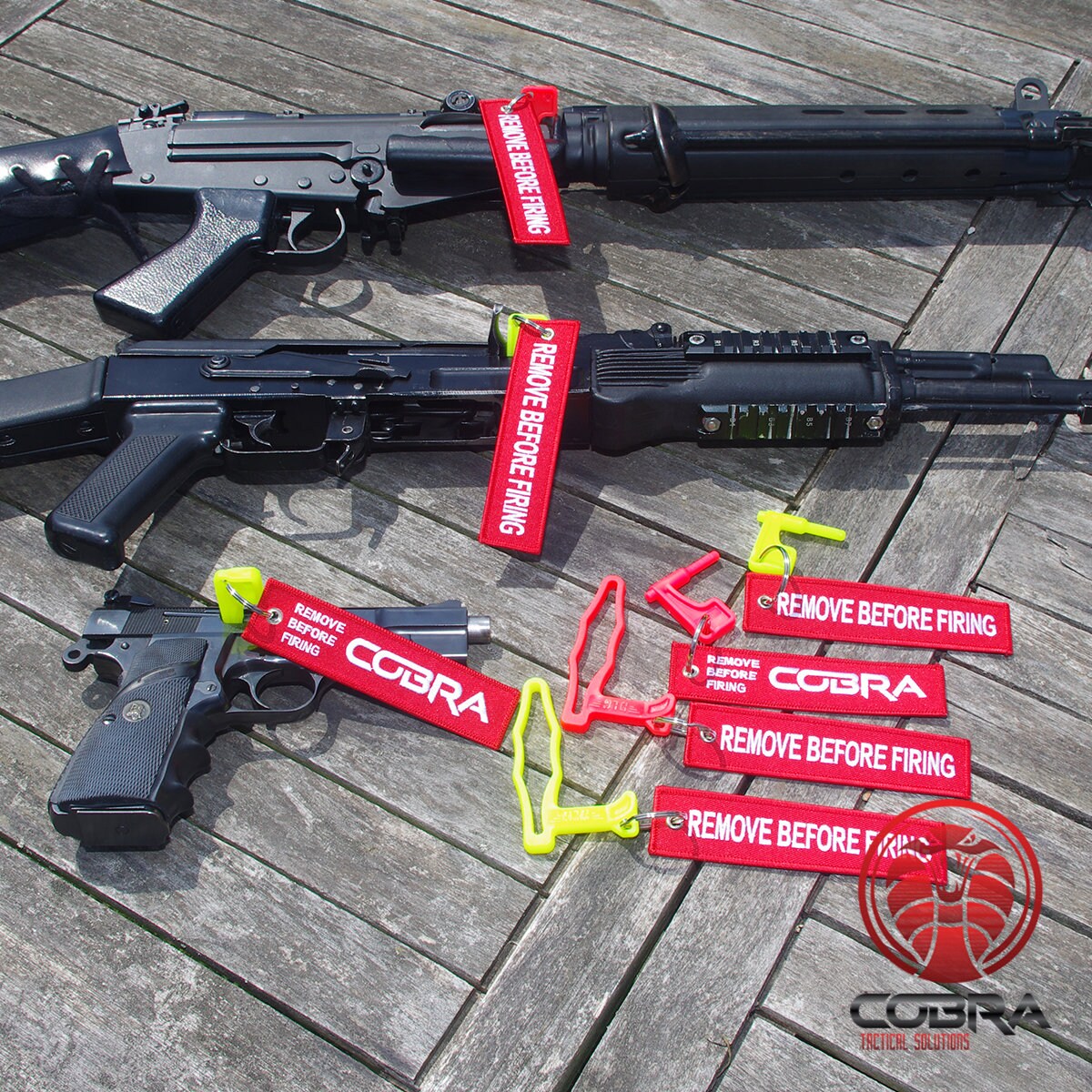 Universal Rifle Firearm Chamber Safety Flag Yellow Etsy