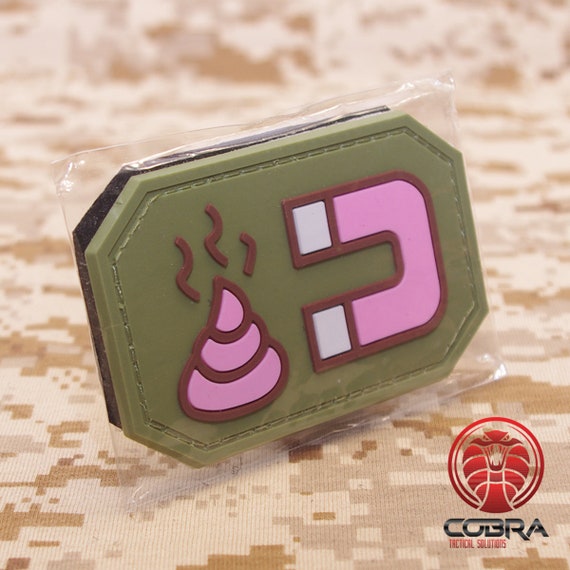 Shite Magnet PVC Airsoft Paintball Patch Shite Magnet PVC Airsoft Paintball Patch