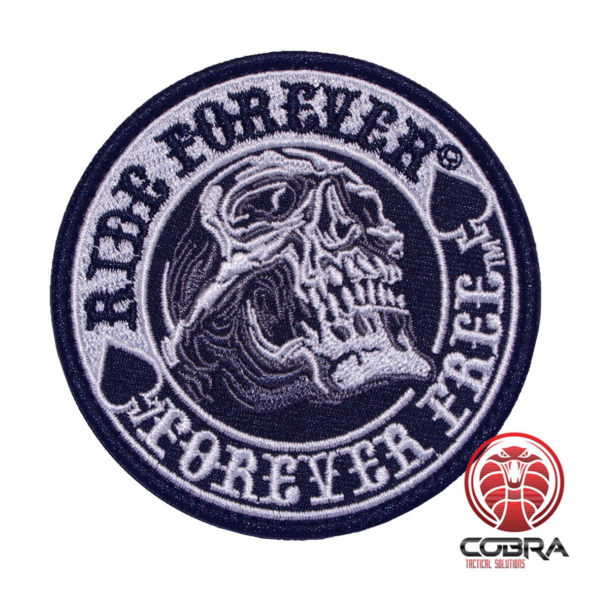 Ride Forever Forever Free embroidered Patch with Hook & Etsy