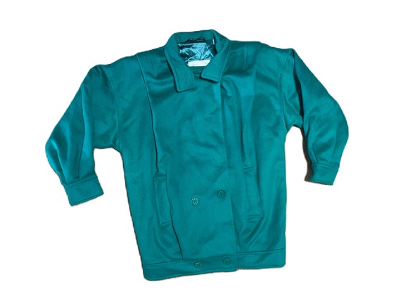 Monogram Raincoat: Kelly Green/ Navy – KK's