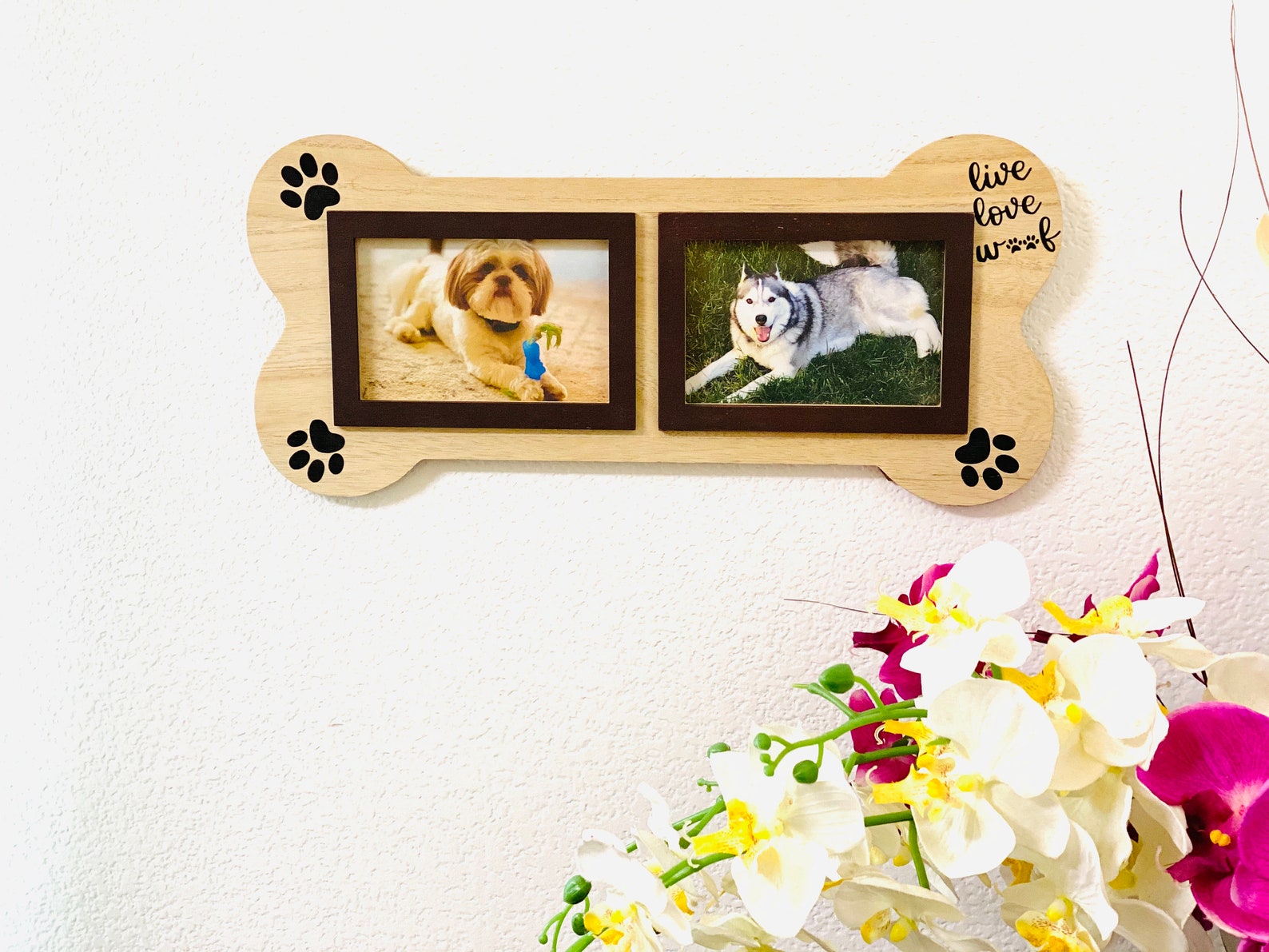 3MAZINGS Dog Picture Frames 4x6 Pet Frame Memorial Photo - Etsy