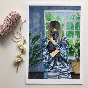 Catface | Illustration | Impression giclée