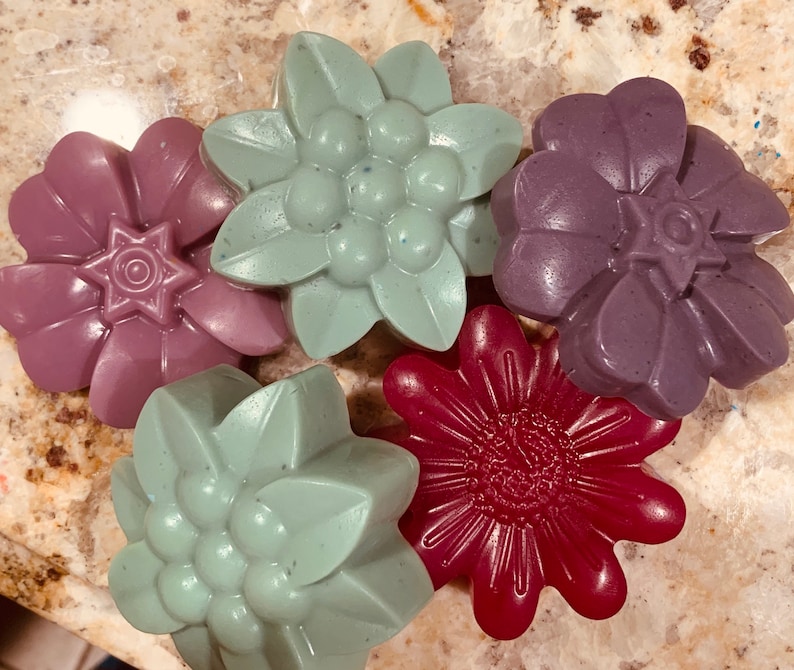 Decorative Flower Soaps Etsy